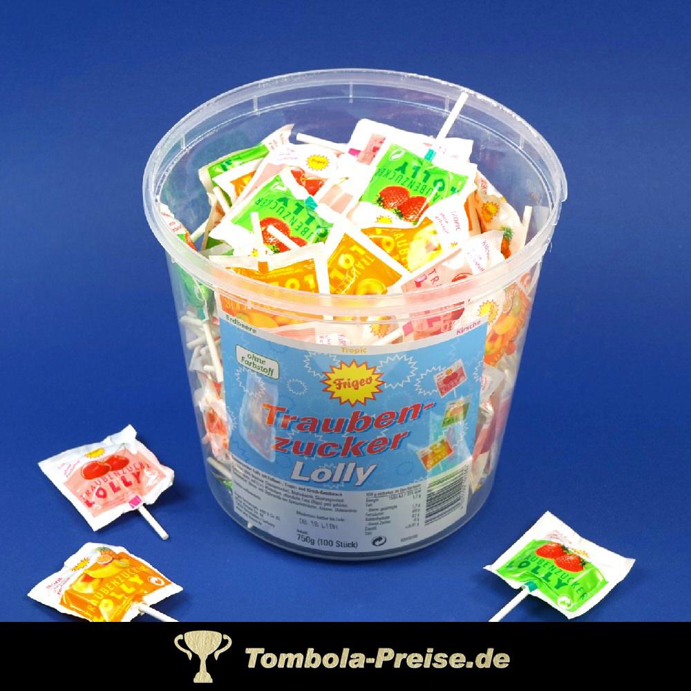 Traubenzucker-Lollys Frigeo