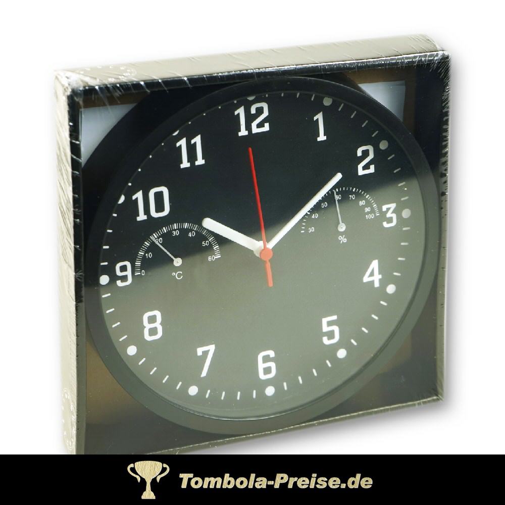 TreuePr&auml;sent Wanduhr schwarz