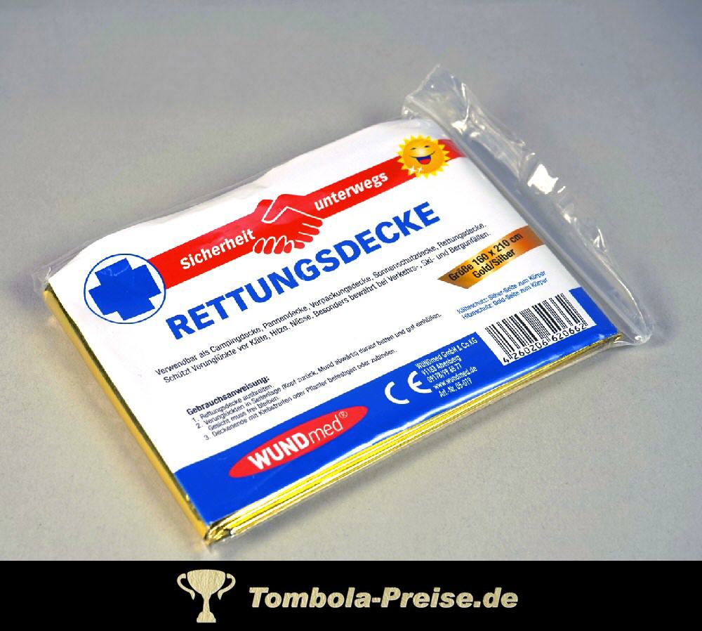 TreuePr&auml;sent Rettungsdecke