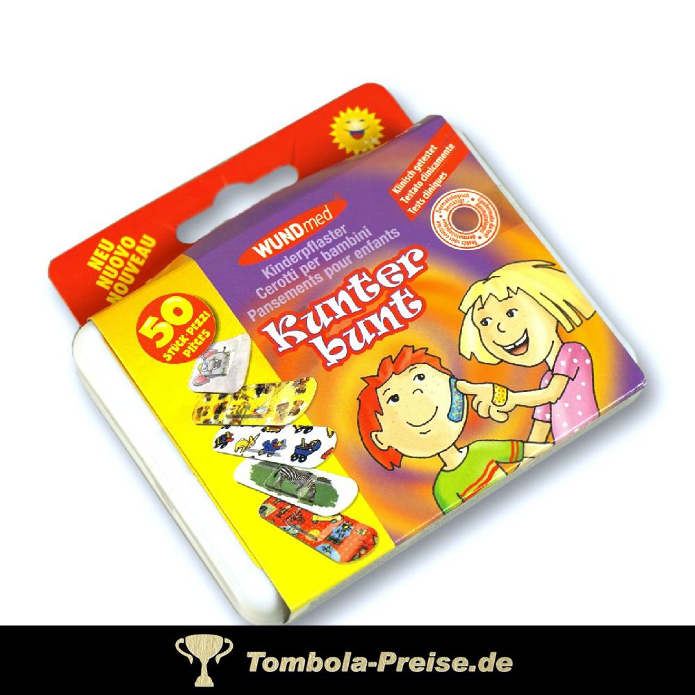 TreuePr&auml;sent Bunte Kinderpflaster