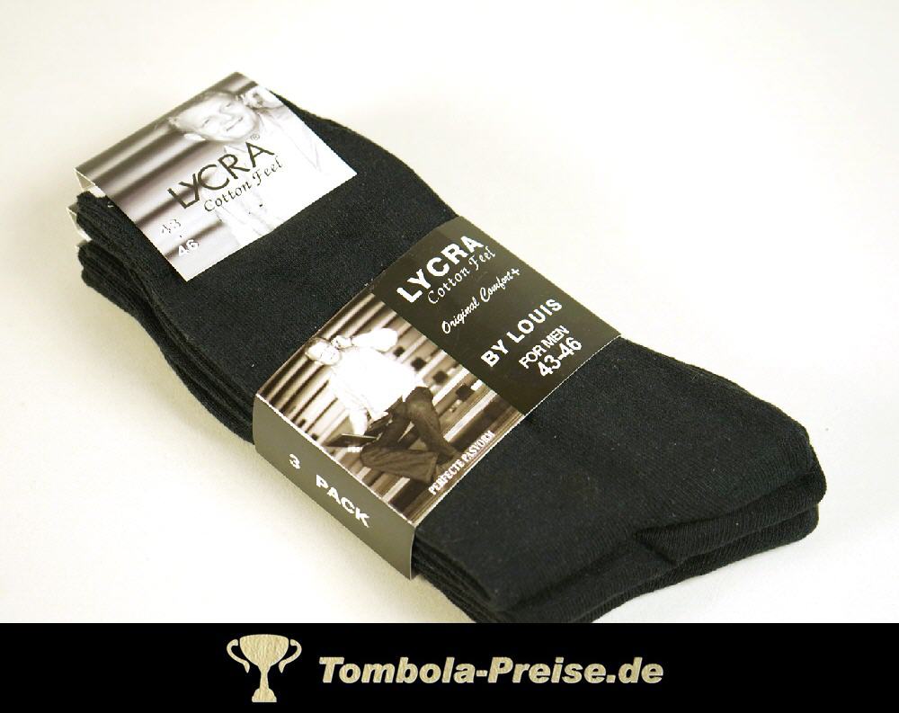 TreuePr&auml;sent M&auml;nnersocken 3er-Set