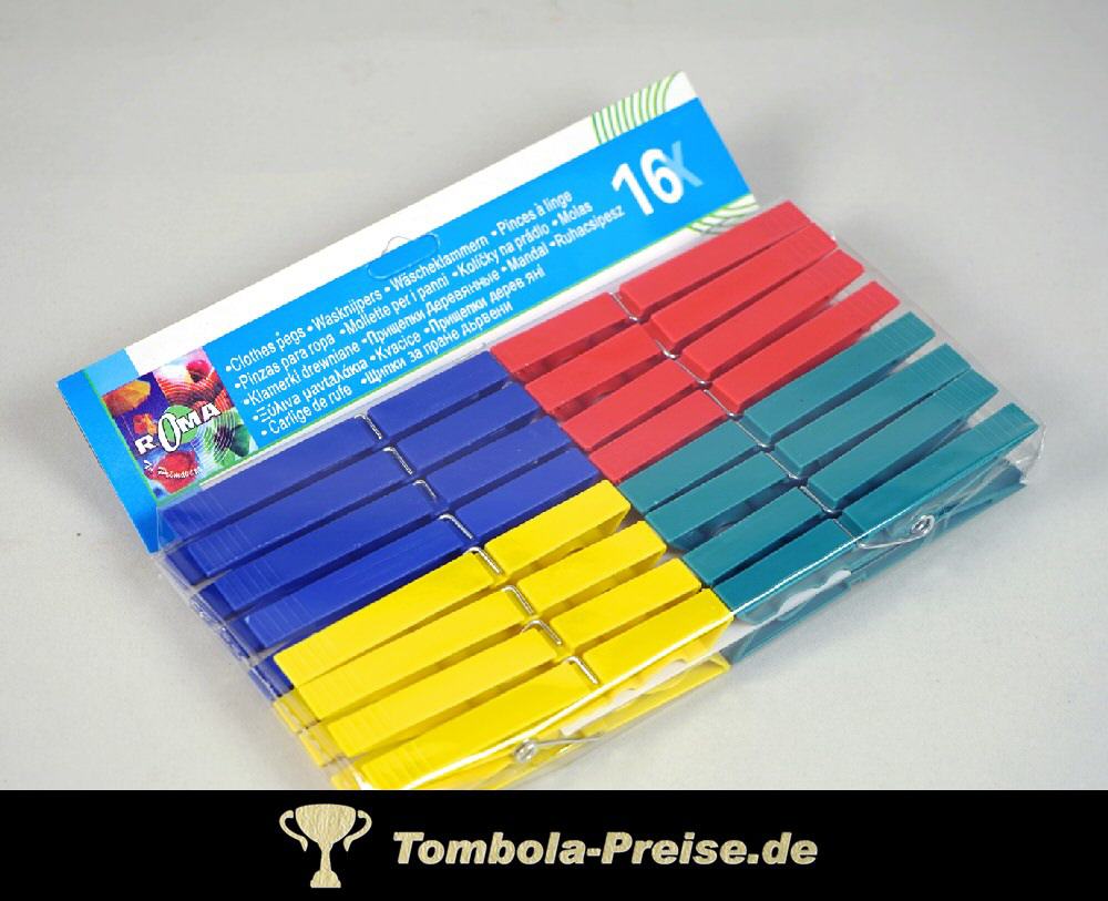 TreuePr&auml;sent W&auml;scheklammern