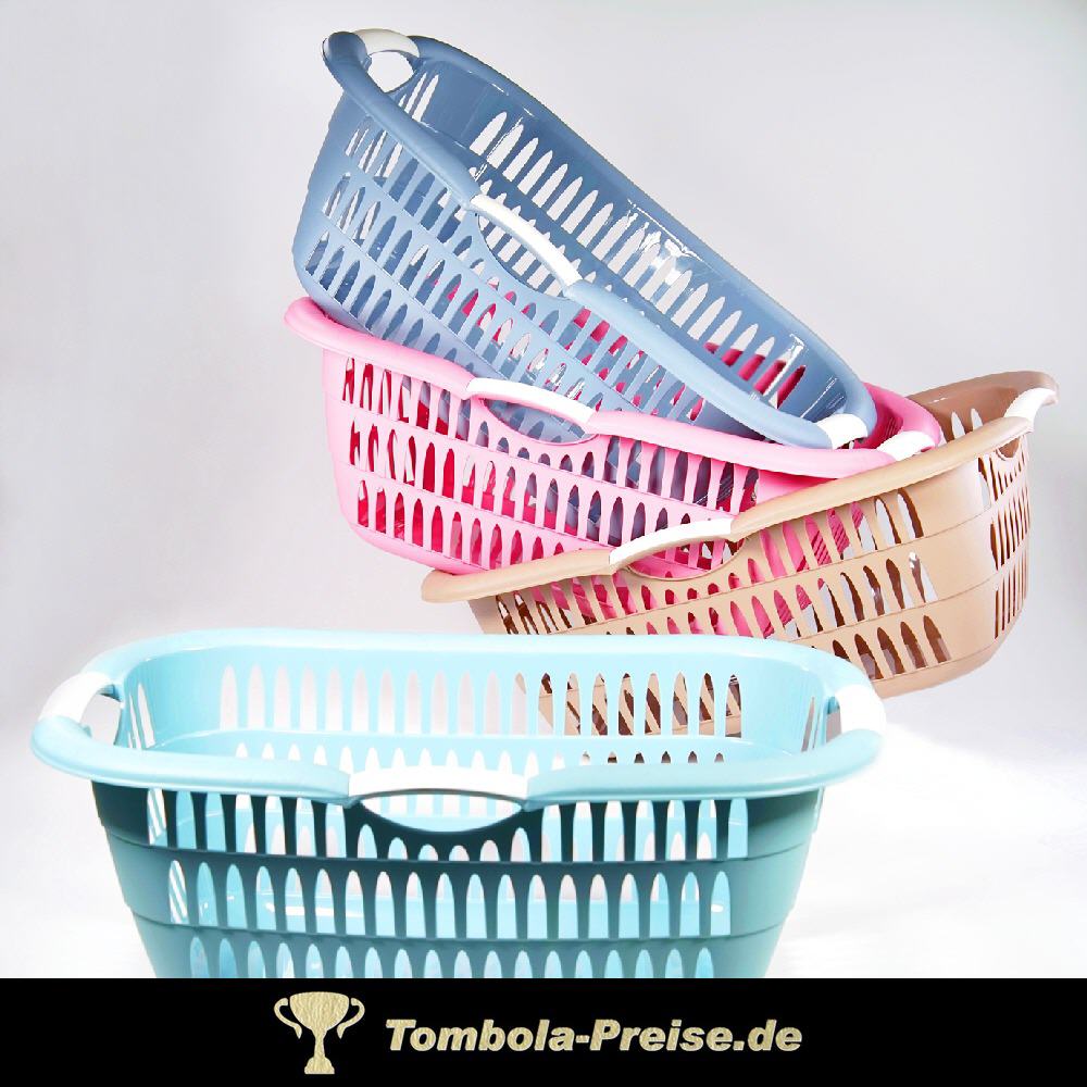 W&auml;schek&ouml;rbe aus Kunststoff pastell