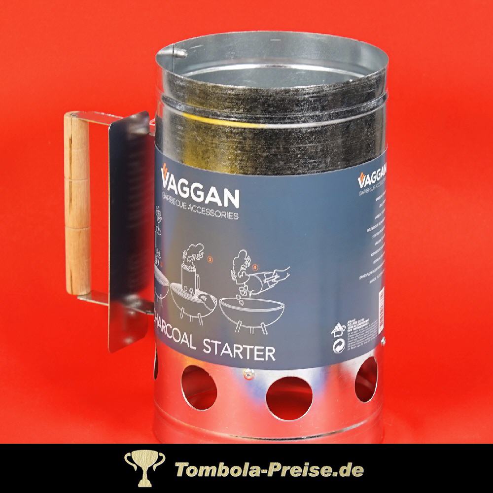 Grillstarter-Kamin aus Metall