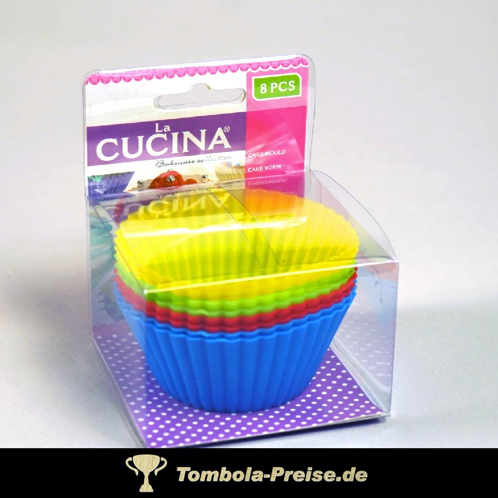 TreuePr&auml;sent Muffin-Silikonf&ouml;rmchen