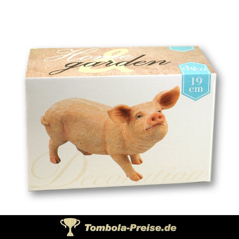 TreuePr&auml;sent Deko-Schwein
