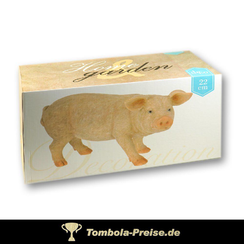 TreuePr&auml;sent Deko-Schweine 2er-Set