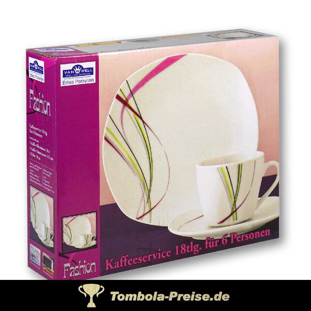 Kaffee-Service Fashion 18-teilig