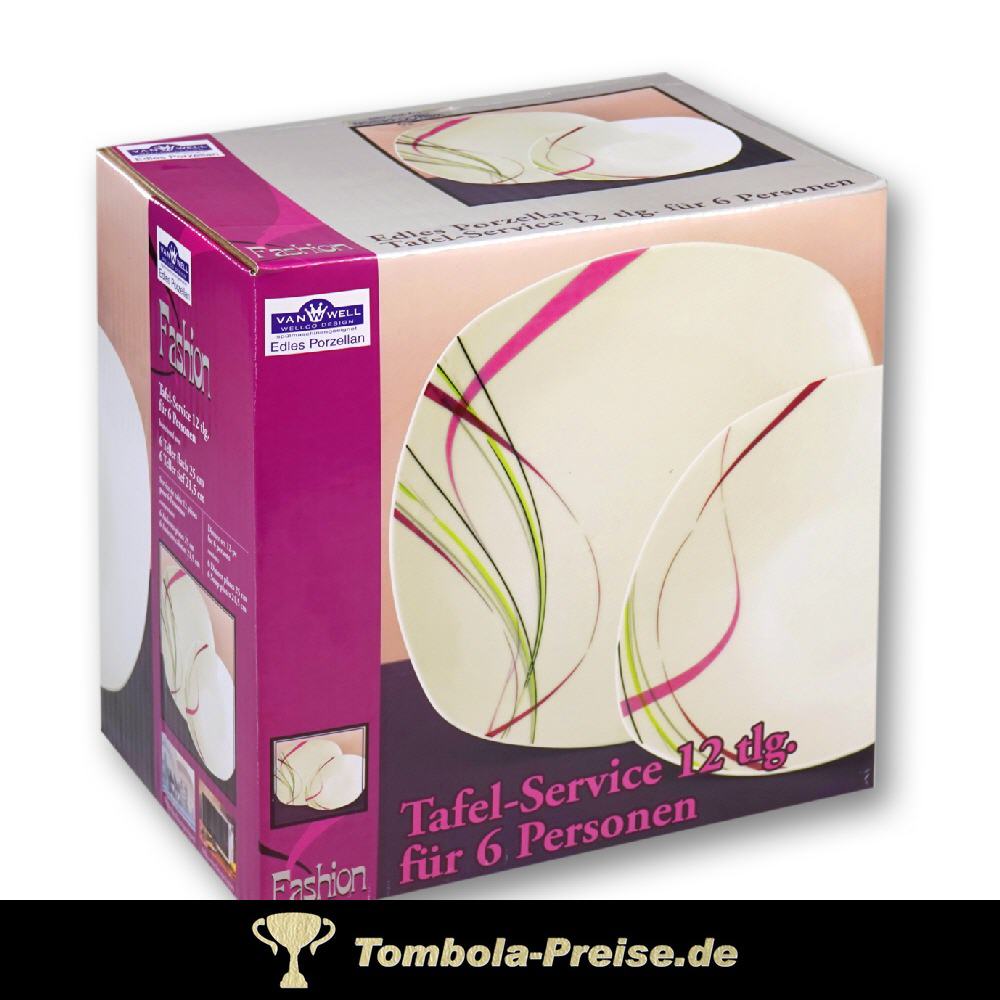 Tafel-Service Fashion 12-teilig