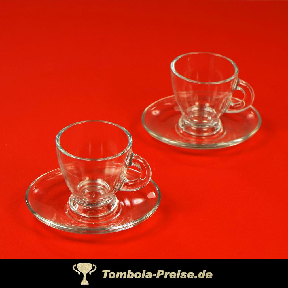 Glas-Espressotassen 2er-Set