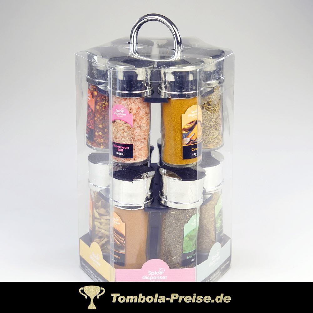 13teiliges Gew&uuml;rz-Karussell