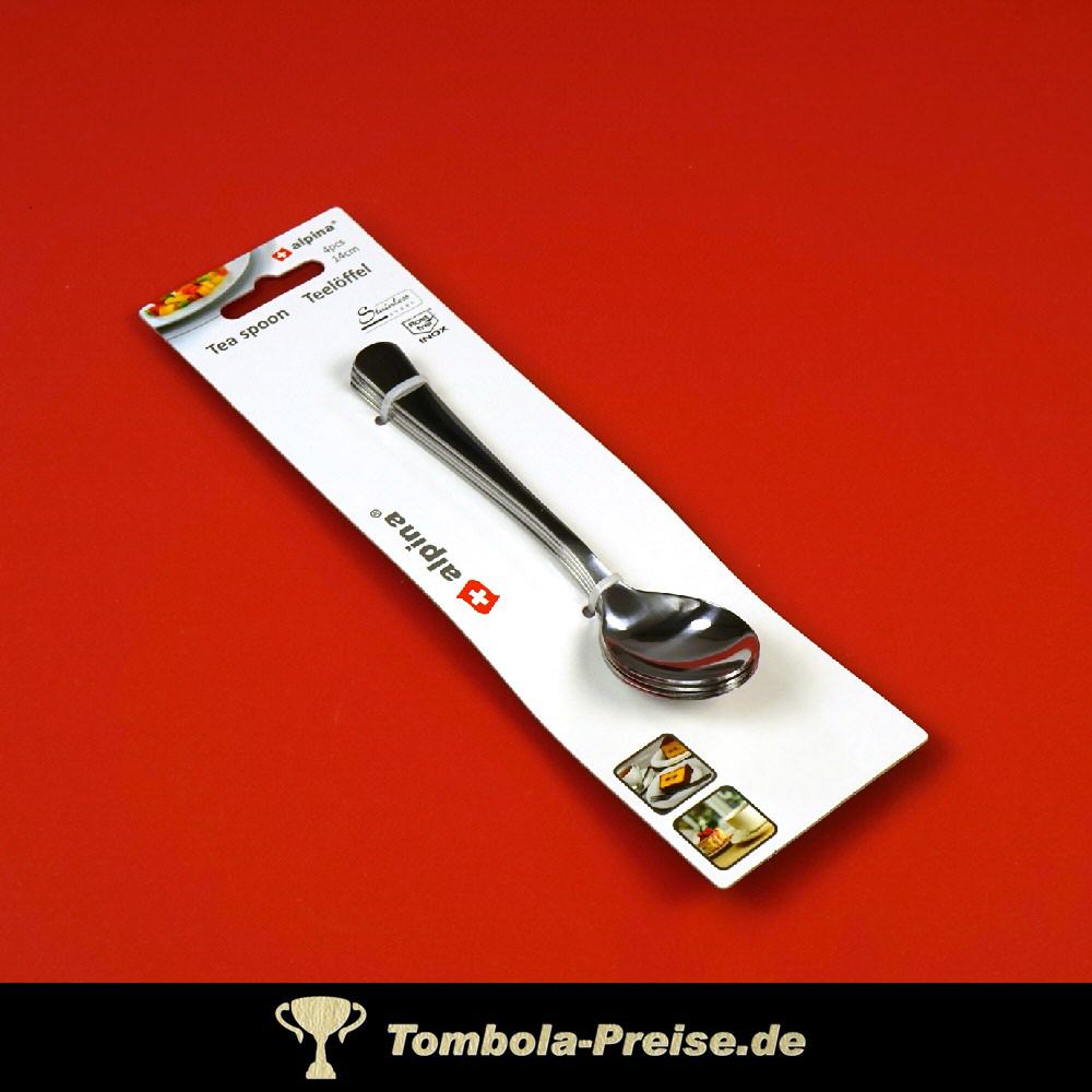 Teel&ouml;ffel aus Edelstahl