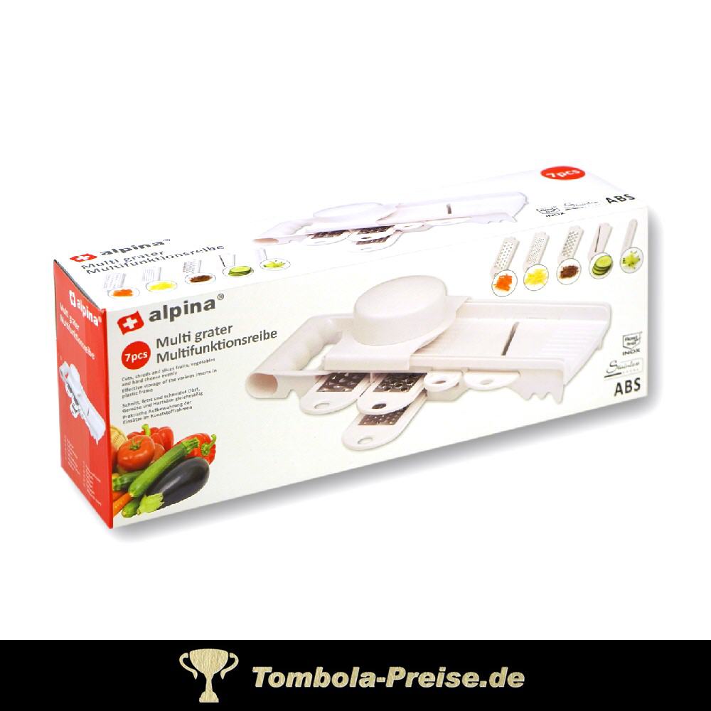 Multifunktionsreibe 7-teilig