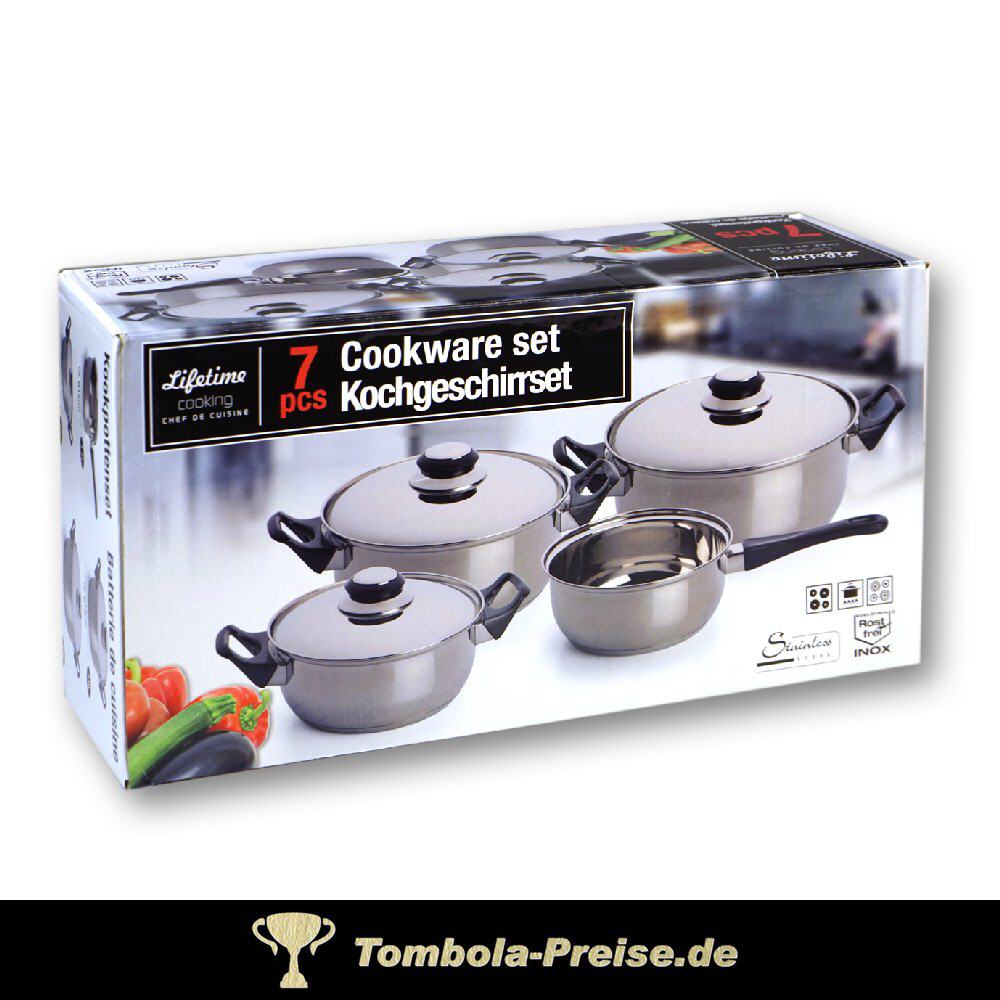 Kochtopf-Set 7-teilig