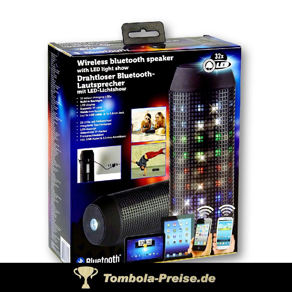 Bluetooth-Lautsprecher mit Lichteffekt