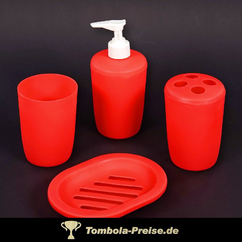 4teiliges Badezimmerset