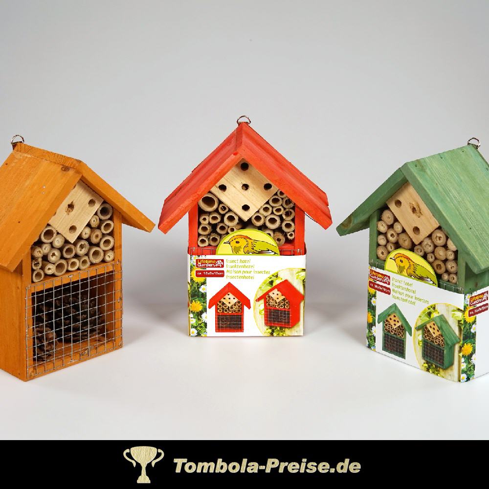 Holz-Insektenhotel