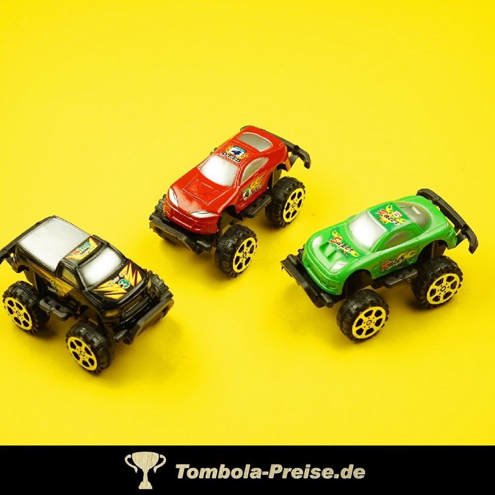 Spielzeugautos mit XXL-Reifen