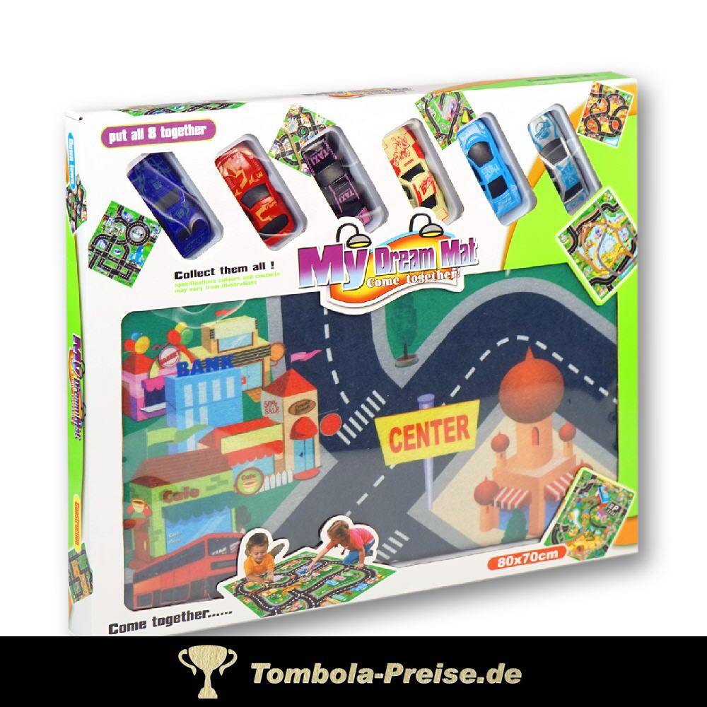 Spielteppich mit Autos