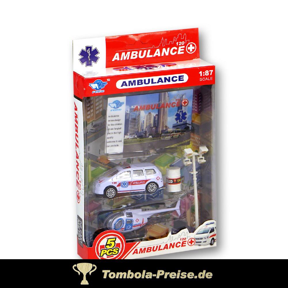 Rettungsfahrzeuge-Set