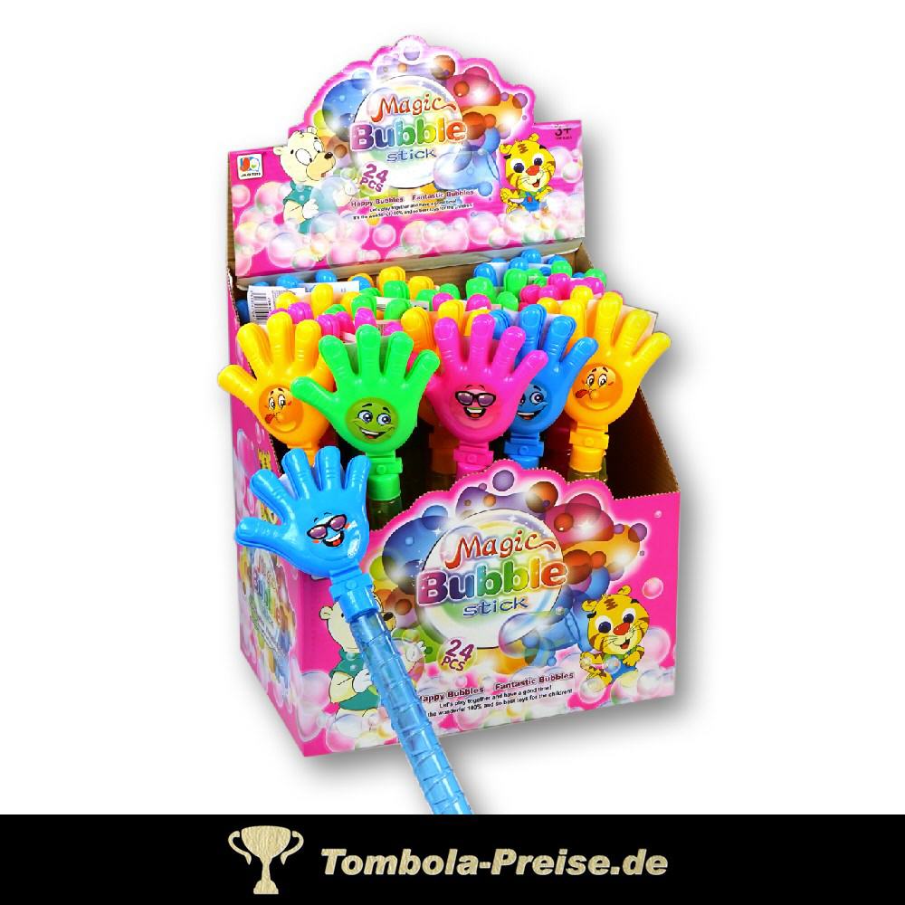 Seifenblasenstick mit Klatschhand