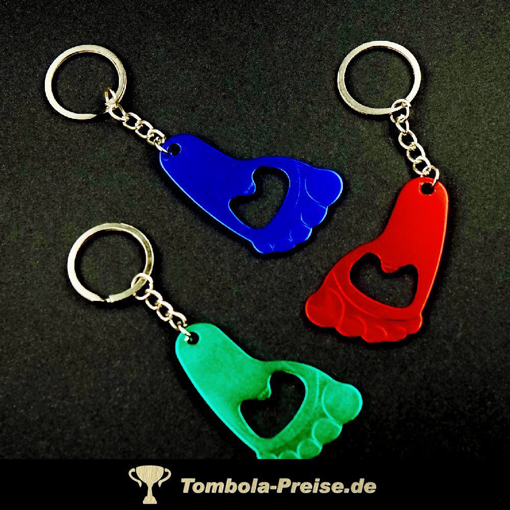 Anh&auml;nger Flaschen&ouml;ffner Fu&szlig;