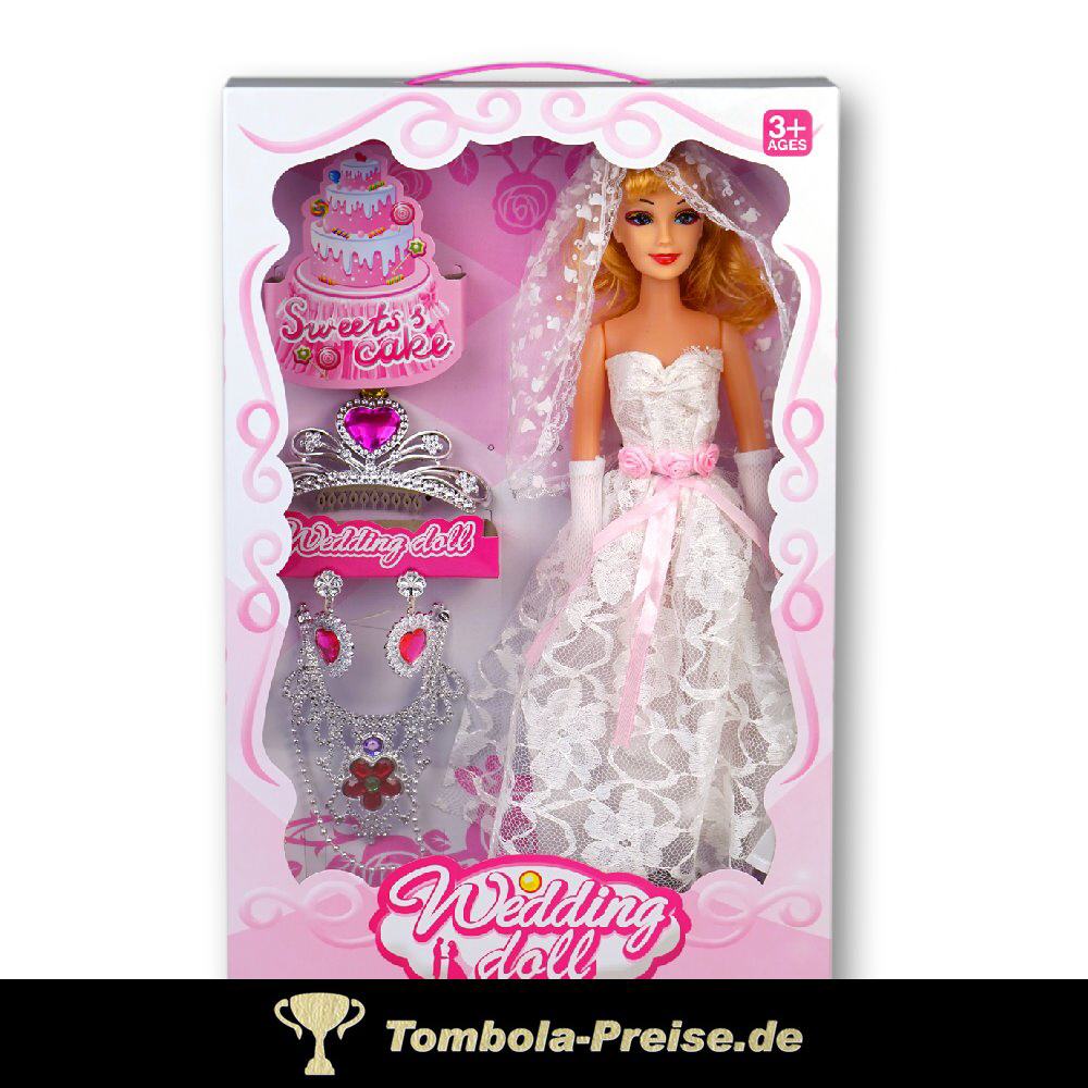 Hochzeitspuppe mit Zubeh&ouml;r