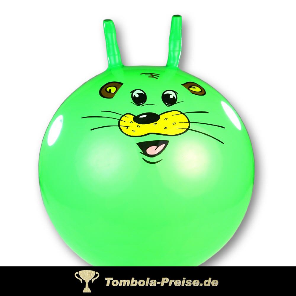 H&uuml;pfball mit Tiergesicht