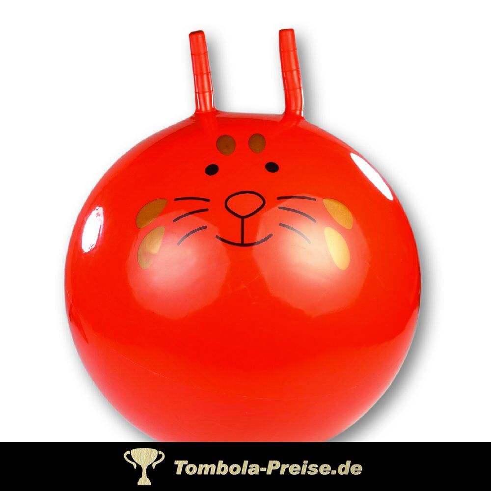 H&uuml;pfball mit Tiergesicht