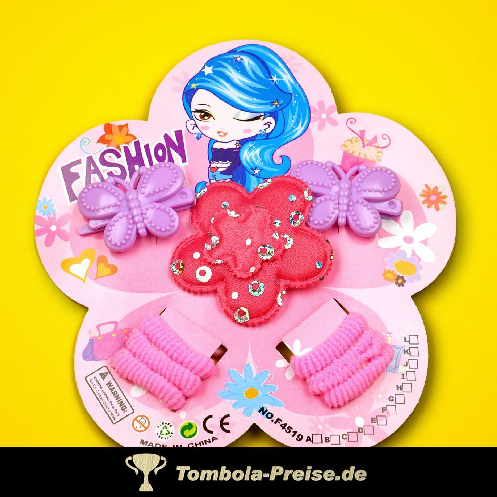 M&auml;dchen-Haarschmuck auf Karte