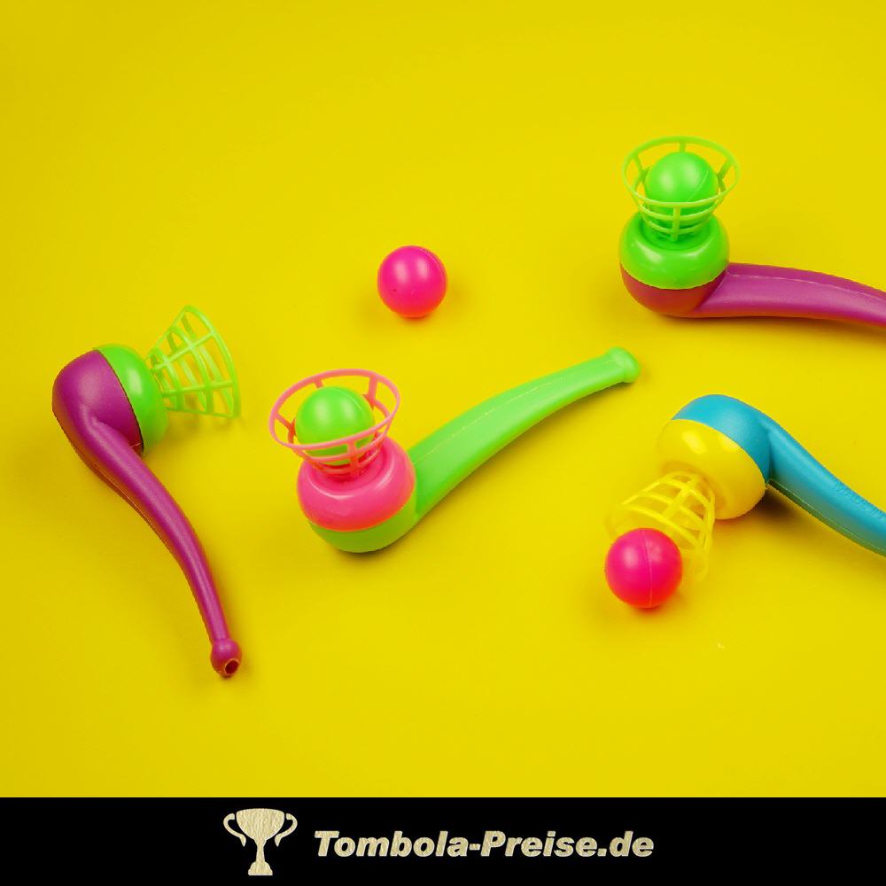 Pustespiel Pfeife mit Ball