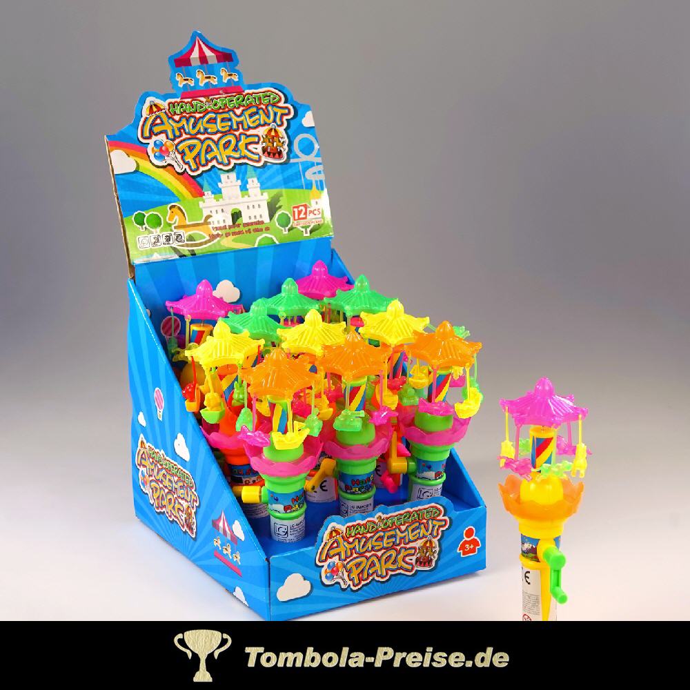 Karusell mit Drehkurbel