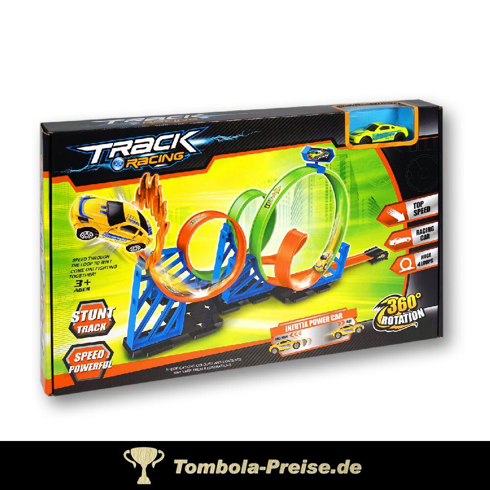 Autorennbahn mit Looping