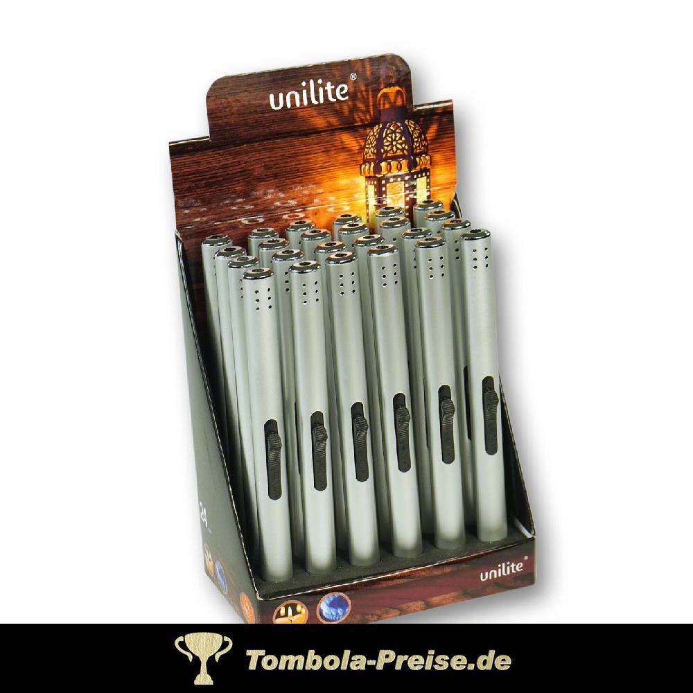 Stabfeuerzeuge silberfarben