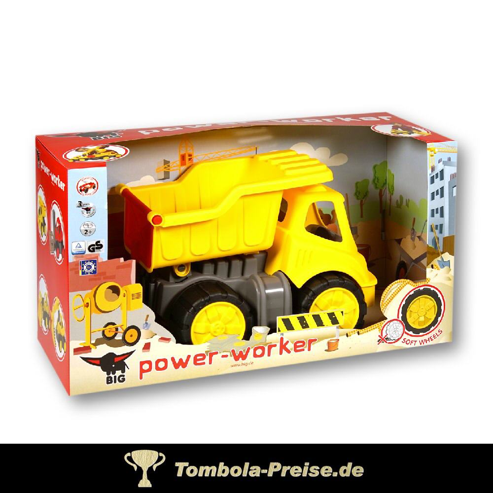 BIG Powerworker Kipper gelb