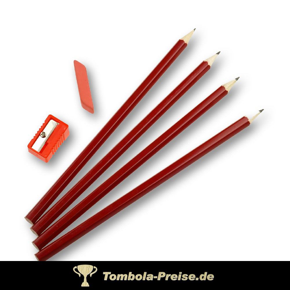 Bleistift-Geschenkset 6-teilig