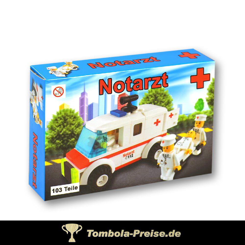 Bausatz Notarztwagen 103-teilig
