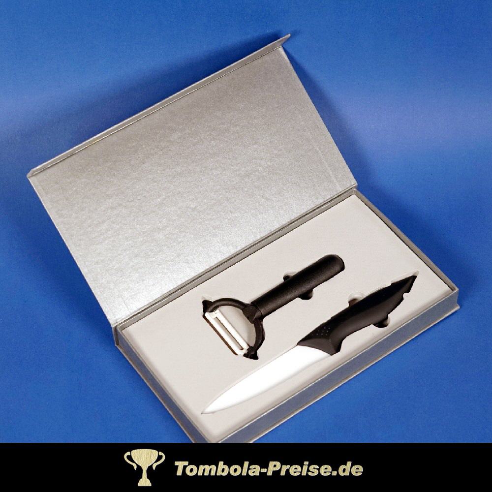 Keramikmesser und Sparsch&auml;ler Geschenkbox