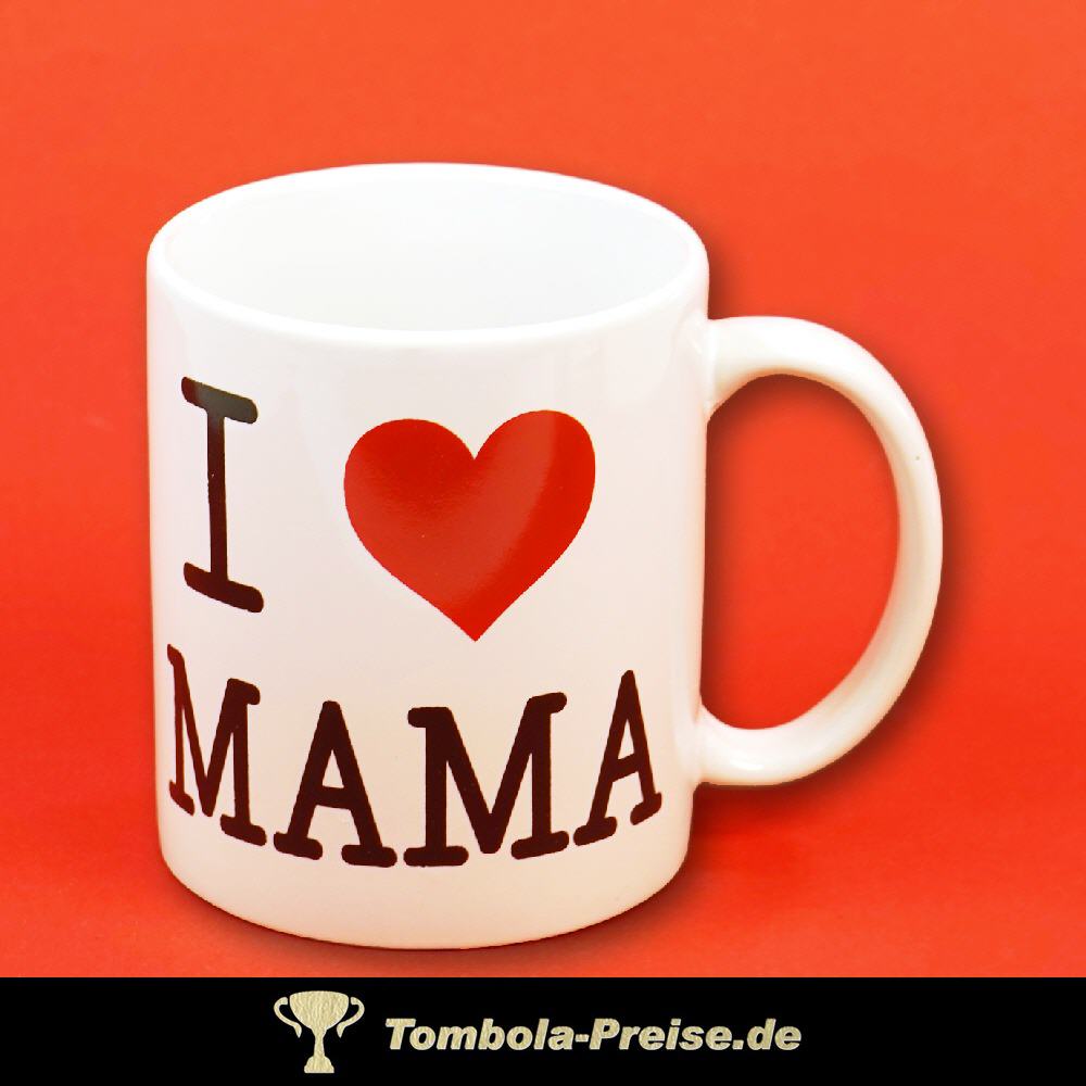 I Love Mama Kaffeebecher