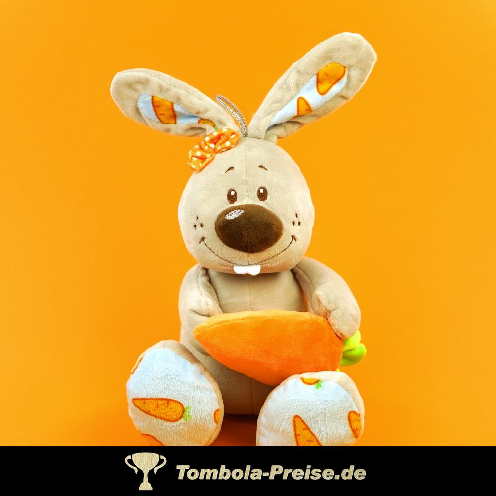 Pl&uuml;schhase mit Karotte