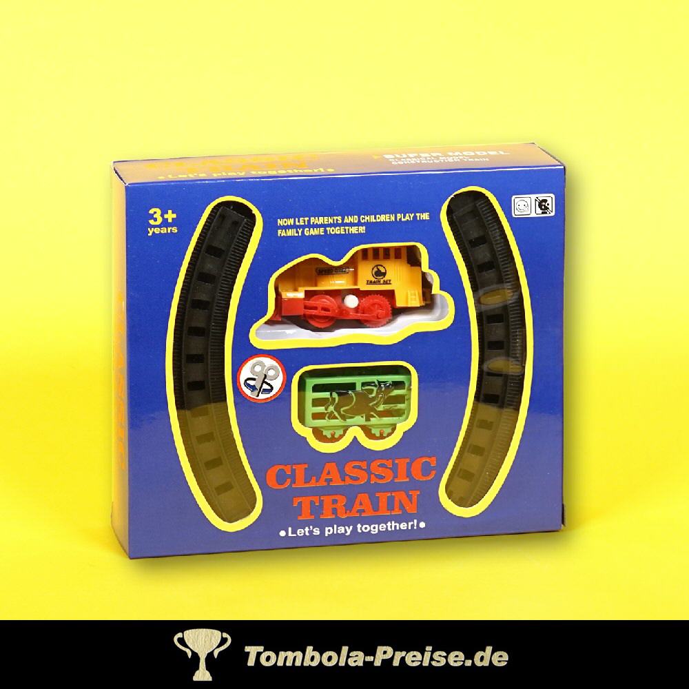 Spielzeug-Eisenbahn zum Aufziehen