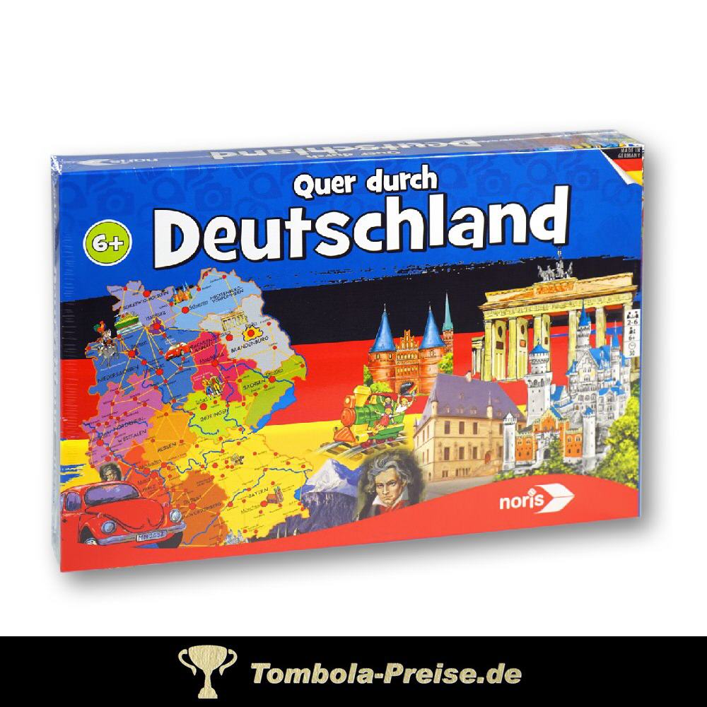 Spiel Quer durch Deutschland