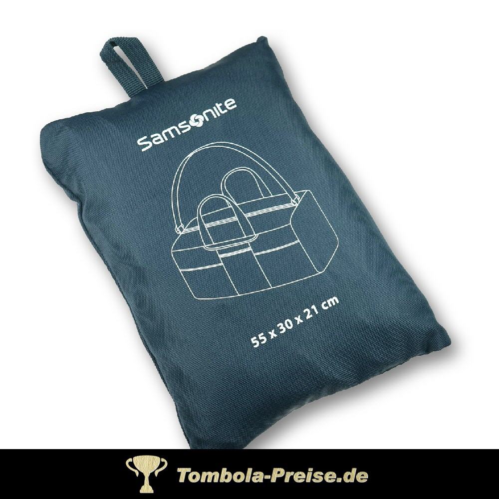 Faltbare Reisetasche blau