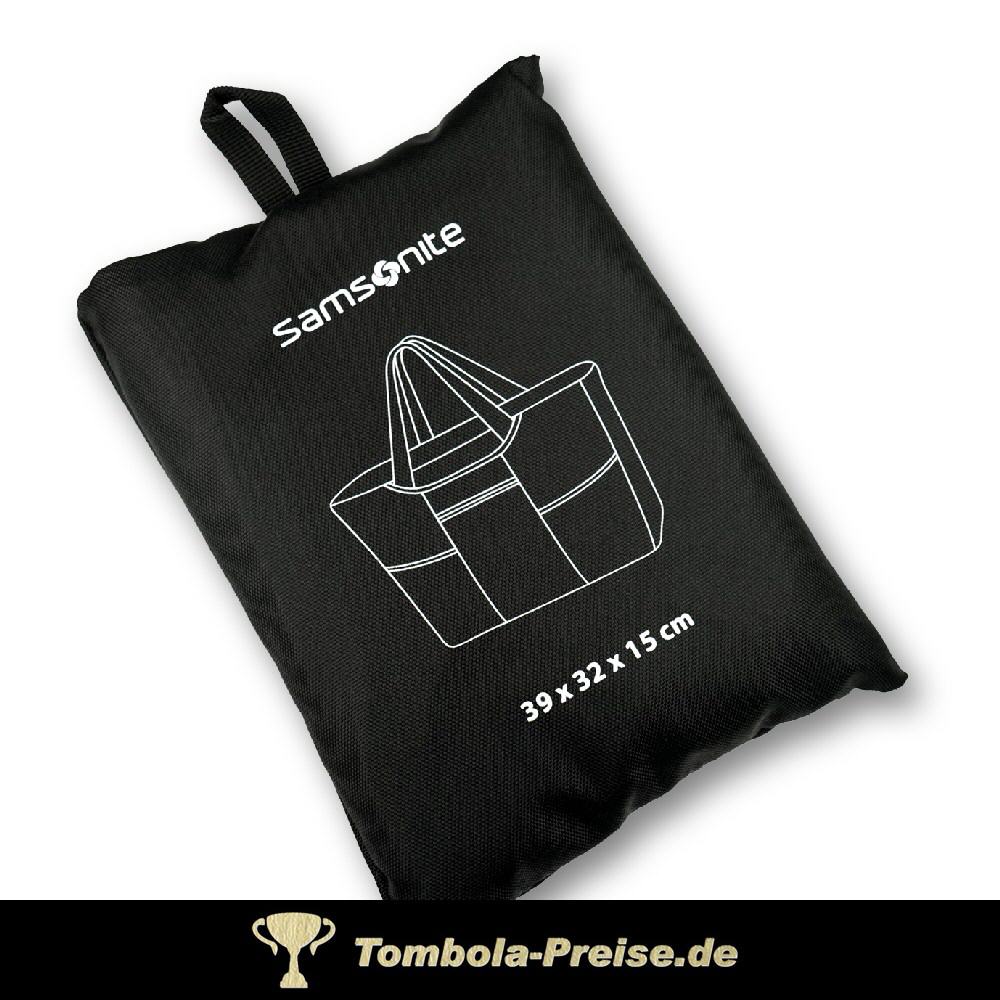 Faltbare Tasche schwarz