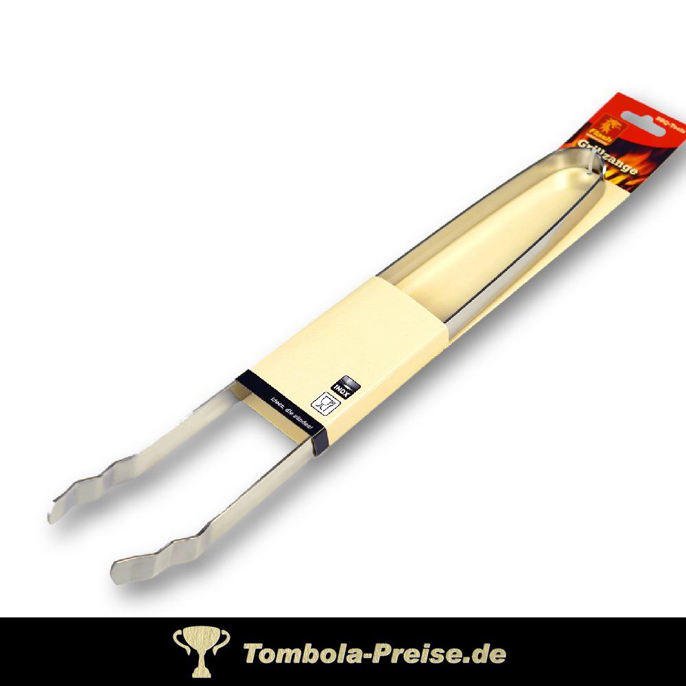 Edelstahl-Grillzange