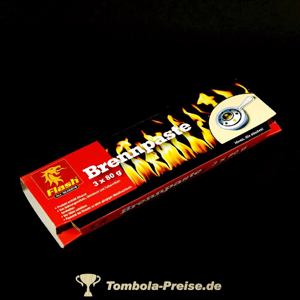 Brennpaste 3er-Set f&uuml;r Fondue etc.