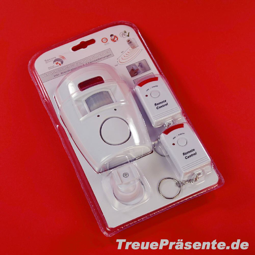 Bewegungsmelder Alarm-Set