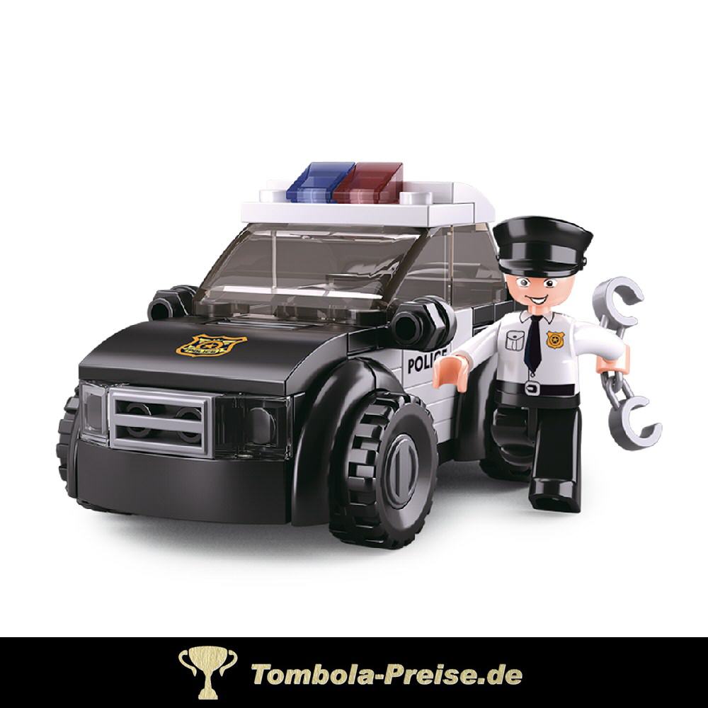 Steckbaukasten Polizeifahrzeug