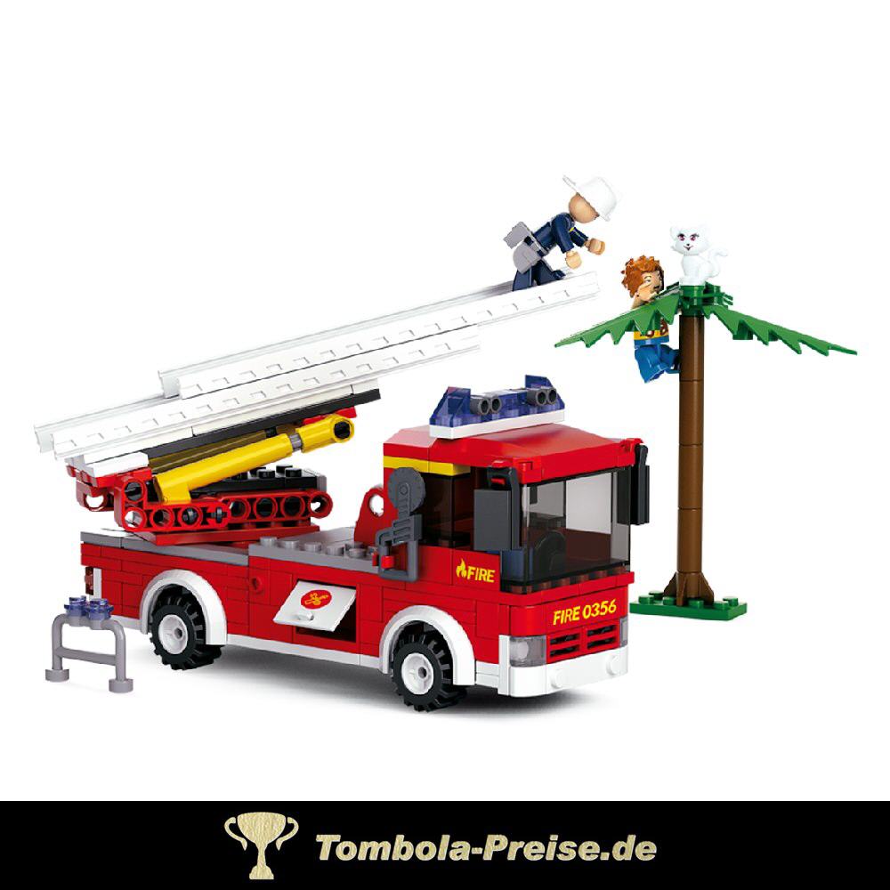 Feuerwehrfahrzeug Steckbaukasten