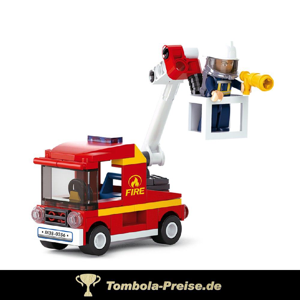 Kleine Feuerwehr Steckbaukasten